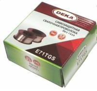 Проволока сварочная порошковая DEKA 0,8мм 1кг ER71TGS