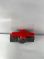 Кран шаровый из ABS пластика 1/2 рычаг г/г