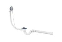 Сифон для ванны 1 1/2 VIR 30980653 с гофрой, с пластиковыми чашками 