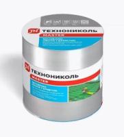 Лента битумная ТЕХНОНИКОЛЬ для кровли 15см*10м самоклеящаяся серебристый