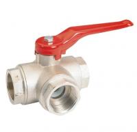 Кран шаровый трехходовой 1/2 г/г/г STI