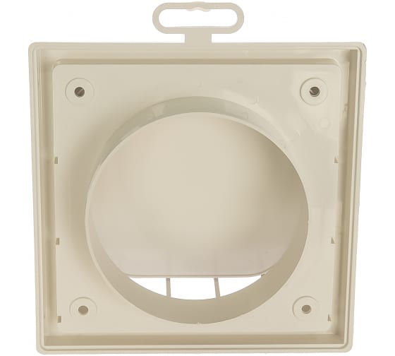 Стенной выход пластиковый с обратным клапаном Ф100 1515К10ФВ