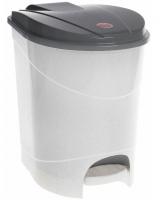 Ведро для мусора 19 л. с педалью мрамор IDEA M2892