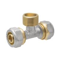 Тройник 26ц*1/2*26ц НР для металлопластика