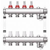 Коллекторная группа "1" STI 4 вых c расходомерами и воздухоотводчиками