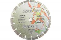 Диск алмазный 230*22,2 КРЕОСТ 5035230 сегментный ГРАНИТ
