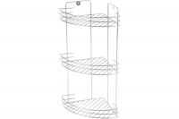 Полка угловая 3-х ярусная 19*19*41 "Рыжий кот" VENTO