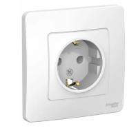 Розетка врезная одинарная 16А BLANCA BLNRS001011 с заземлением