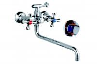 Смеситель для ванны Rainsberg R5883F двухручковый
