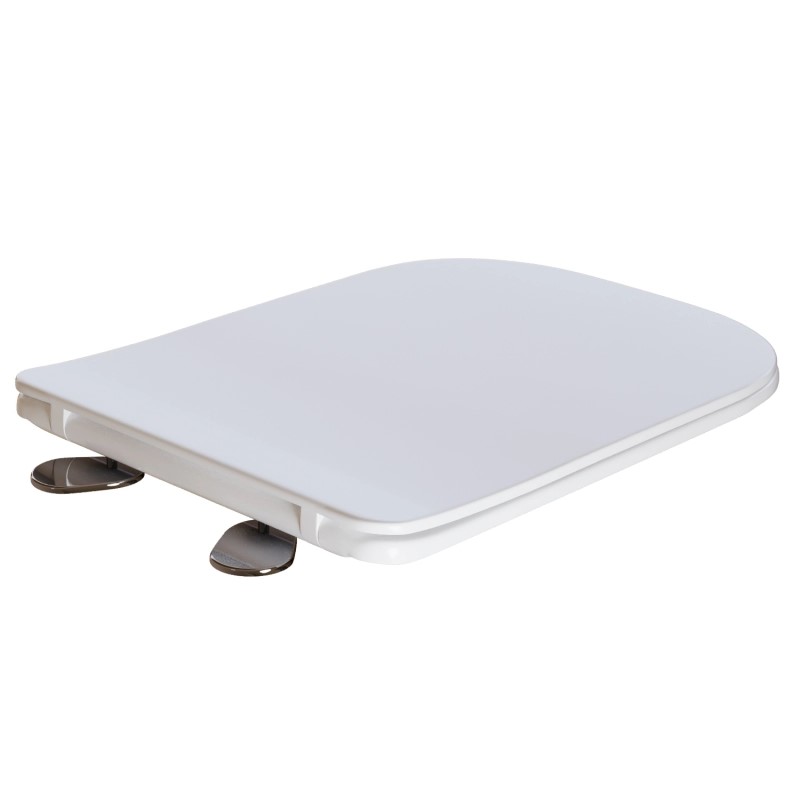 Сиденье для унитаза WAVE QUADRO дюропласт микролифт быстросьемные крепления