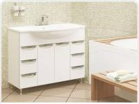 Тумба MDW ЭЛЬБРУС 100-10 с умывальником Эльбрус 100