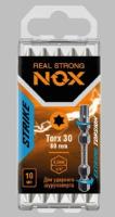 Бита звездочка Torx30 60мм NOX STRIKE