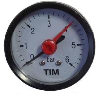 Манометр TIM 6 bar - 1/4 аксиальный