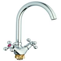 Смеситель для кухни G-lauf QTZ4-A856 двухручковый