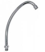 Излив для кухонного российского смесителя маленькая гайка