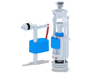 Арматура боковая подводка 2 режима АНИПЛАСТ WC3050