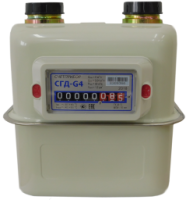 Газовый счетчик СЧЕТПРИБОР СГД- G 4ТК СЛЕВА- направо 1 1/4