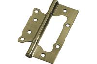Петля накладная универсальная 100*75*2,5 бронза 2шт