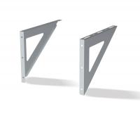 Консоль 500х700  нерж. CORAX (комплект 2шт)