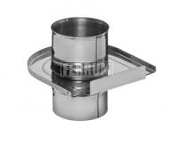 Шибер задвижка Ф115 х 0,8 FERRUM нерж.