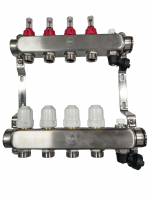 Коллекторная группа "1" DIAL 4 вых c расходомерами