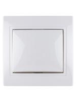 Выключатель врезной одинарный TDM 1814-0001 керамический