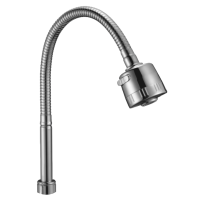 Излив гибкий для кухонного смесителя OUTE M7160S нержавеющий 