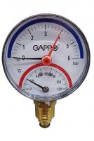 Термоманометр радиальный GAPPO G1472