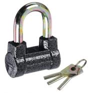 Замок навесной Ермак 60 мм "Бронь" короткая дужка 468-011