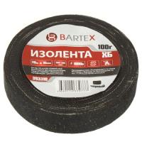 Изолента 15 мм*20 м Х/Б BARTEX черная 393310