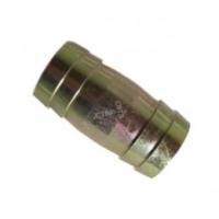 Штуцер стальной анодированный Ф20 двухсторонний