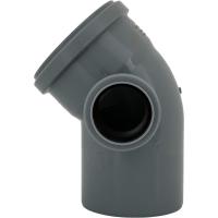 Канализационный отвод 110/50/45 с выходом направо