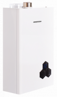 Газовый водонагреватель MIZUDO Pearl Ultra ВПГ 4-10Т (полу-турбо, в компл. с дымоходом)