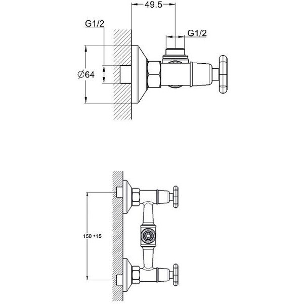 Смеситель для ванны Solone JIK5-A102