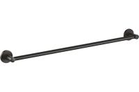 Держатель для полотенец одинарный HAIBA HB8701 60 см черный