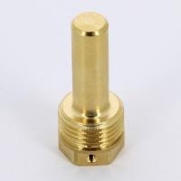 Гильза для погружного датчика температуры 1/2*90мм латунь (1771)