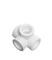 Полипропиленовая крестовина двухплосткостная Ф20 