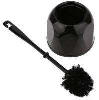 Ерш для унитаза с подставкой МУЛЬТИПЛАСТ СТАНДАРТ черный