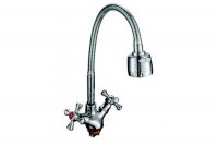 Смеситель для кухни Rainsberg R5813F-8 гибкий двухручковый 