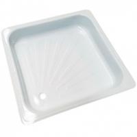 Душевой поддон стальной 80*80*15 см квадрат LIGEYA