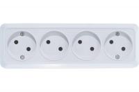 Колодка 4 гнезда UNIVersal Олимп 1162