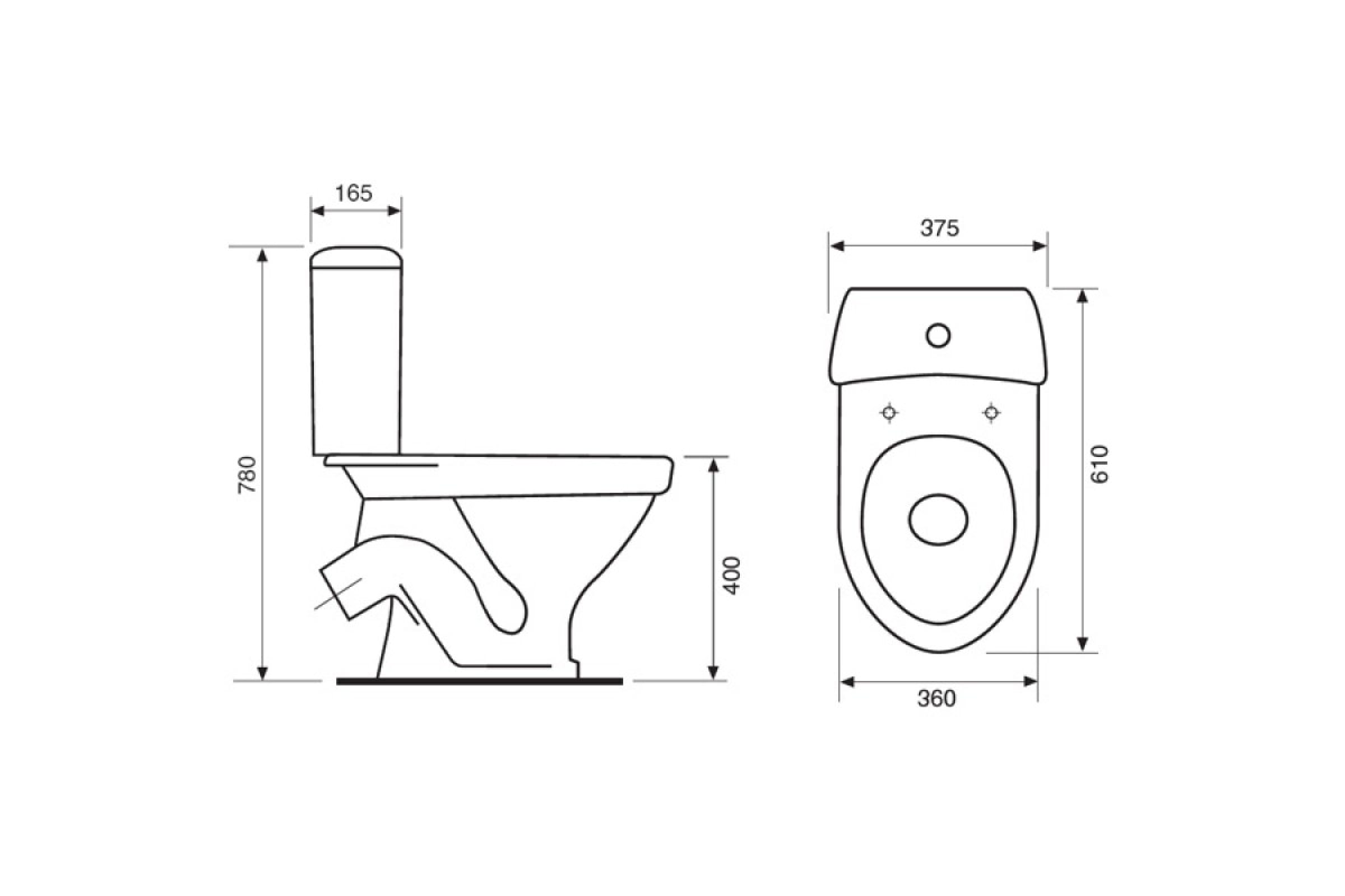 Унитаз-компакт SANTERI PRO
