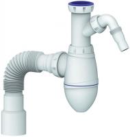 Сифон 1 1/2 В 520V UNICORN без выпуска, с носиком 