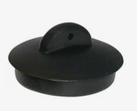 Пробка для ванной черная