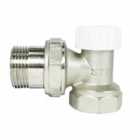 Клапан запорный угловой 1/2 нижний STI