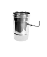 Шибер Ф110 х 0,5 FERRUM нерж.