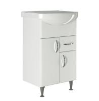 Тумба MIXLINE КОМФОРТ-52 с умывальником АЛЬФАНА-52