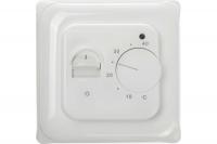 Терморегулятор для теплого пола RTC 70.16 со встроенным термостатом белый