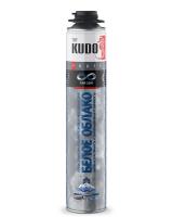 Пена монтажная KUDO PROFF 80 белое облако пистолет