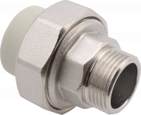 Полипропиленовая муфта с накидной гайкой 25*1 НР